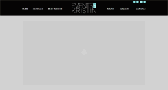 Desktop Screenshot of eventsbykristin.net